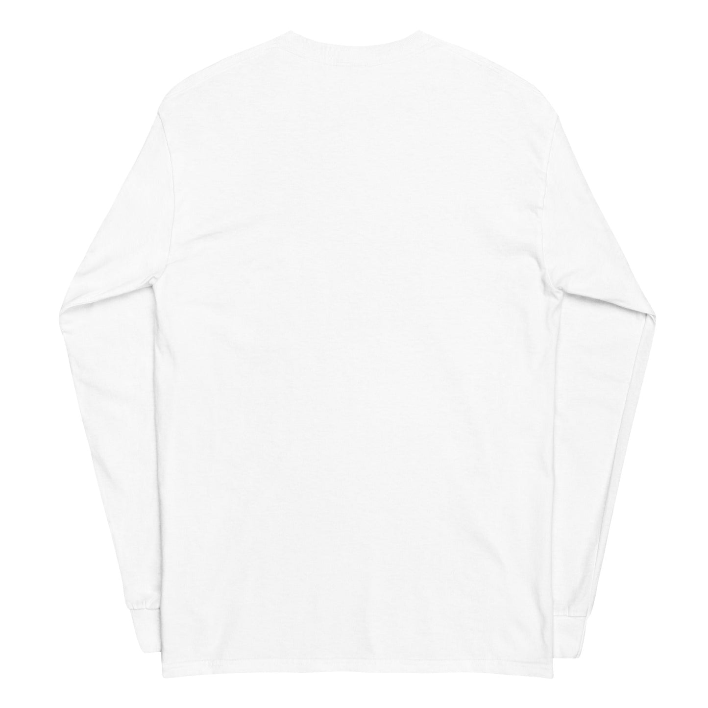 Weißes Longsleeve ohne Rückendruck