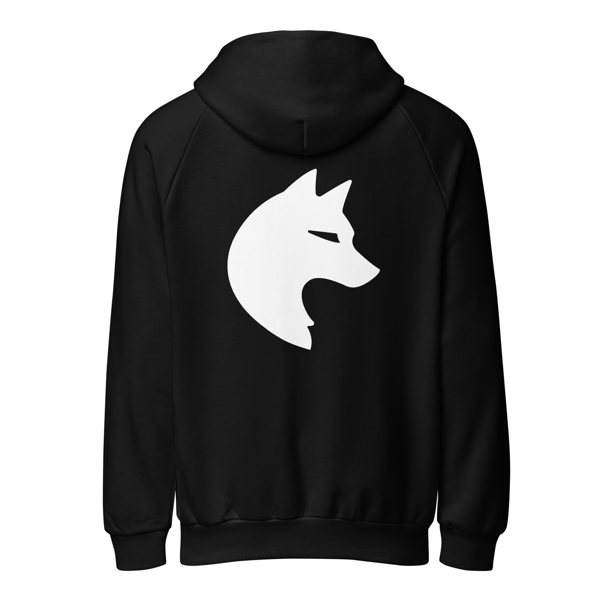 Animor Merch Hoodie mit großem weißem Animor Logo auf dem Rücken.