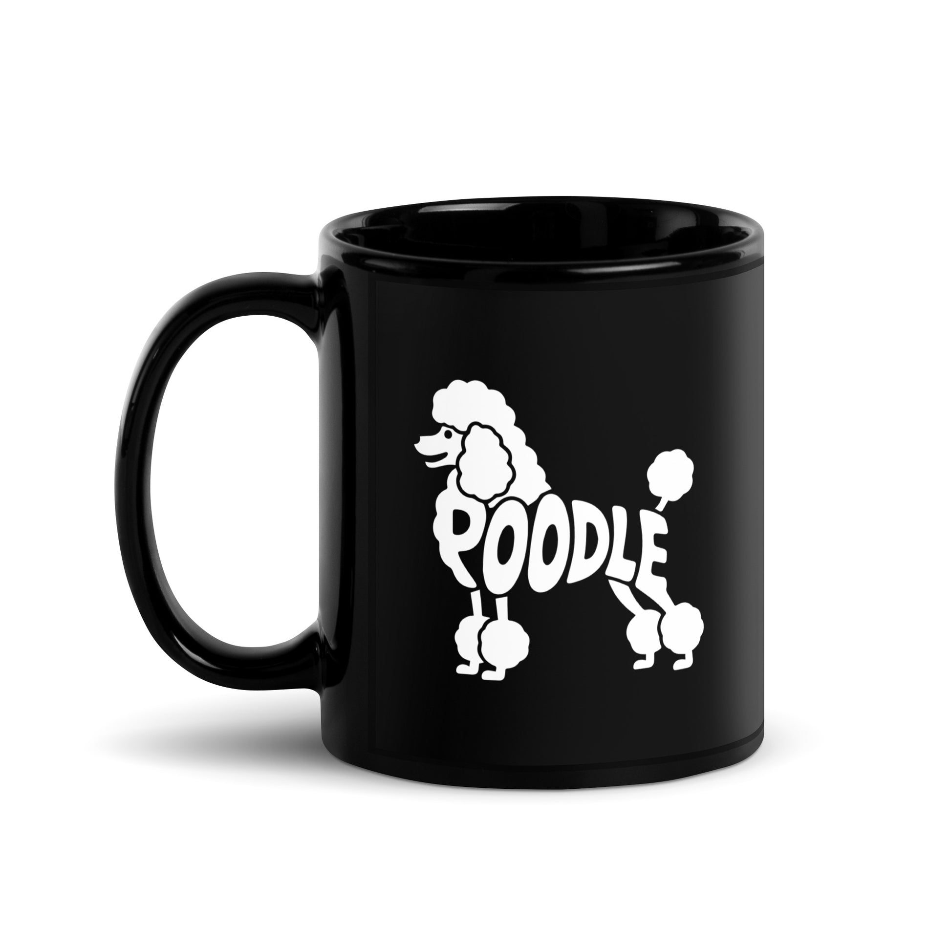 Pudel Tasse | Silhouette Kaffeetasse für HundefreundeTasse
