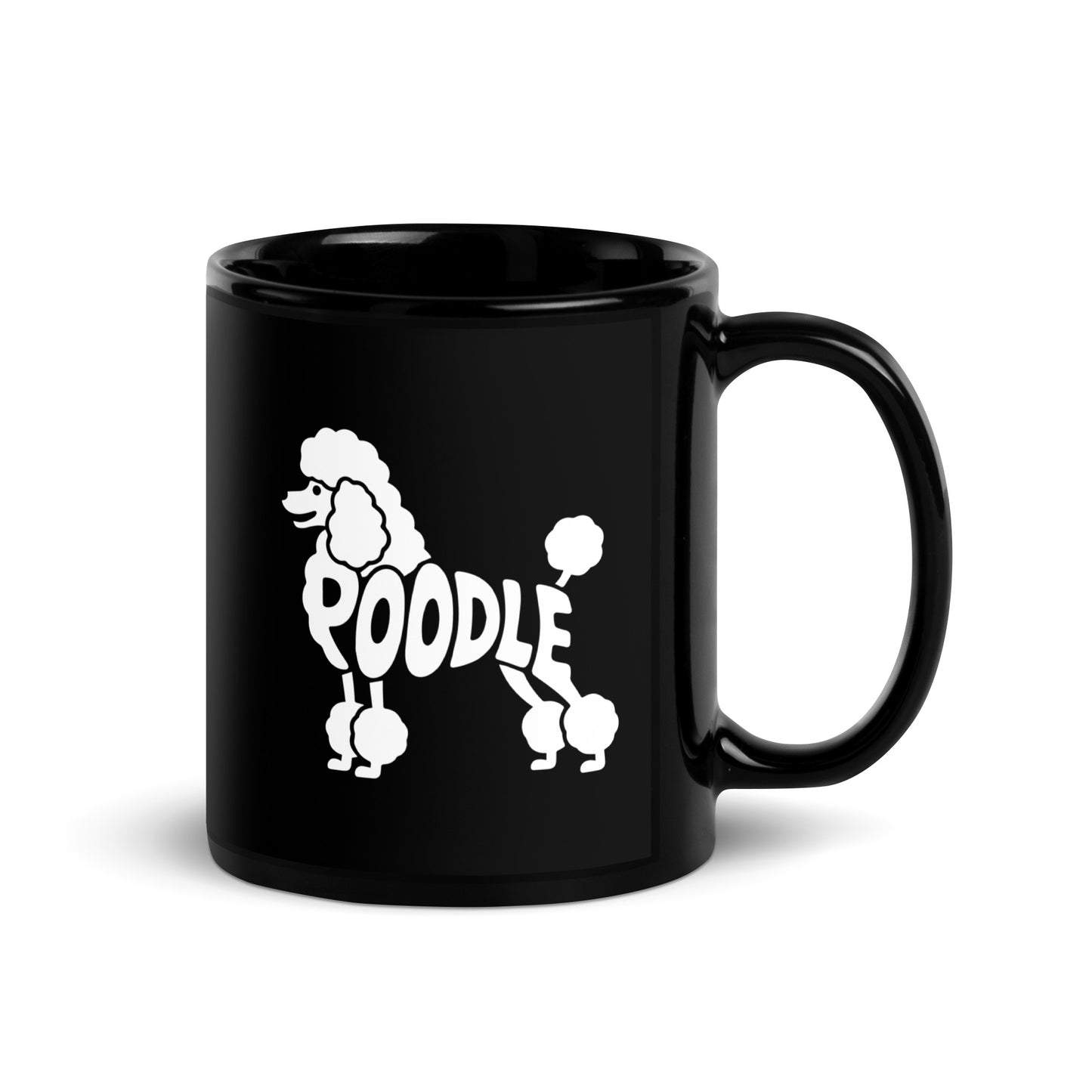 Pudel Tasse | Silhouette Kaffeetasse für HundefreundeTasse