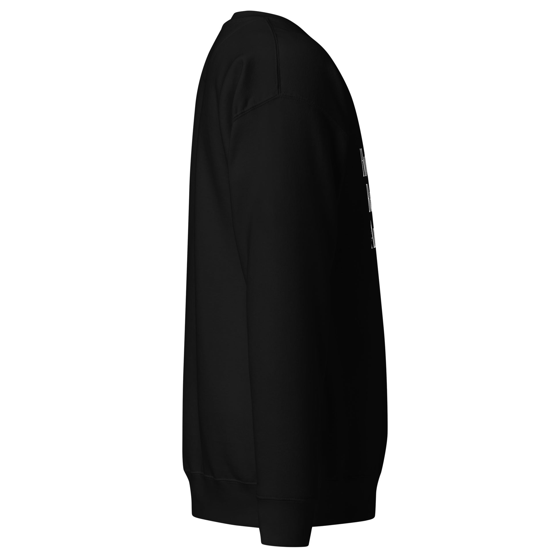 Sweatshirt mit weissem Schriftzug Hot Girls Rescue Animals