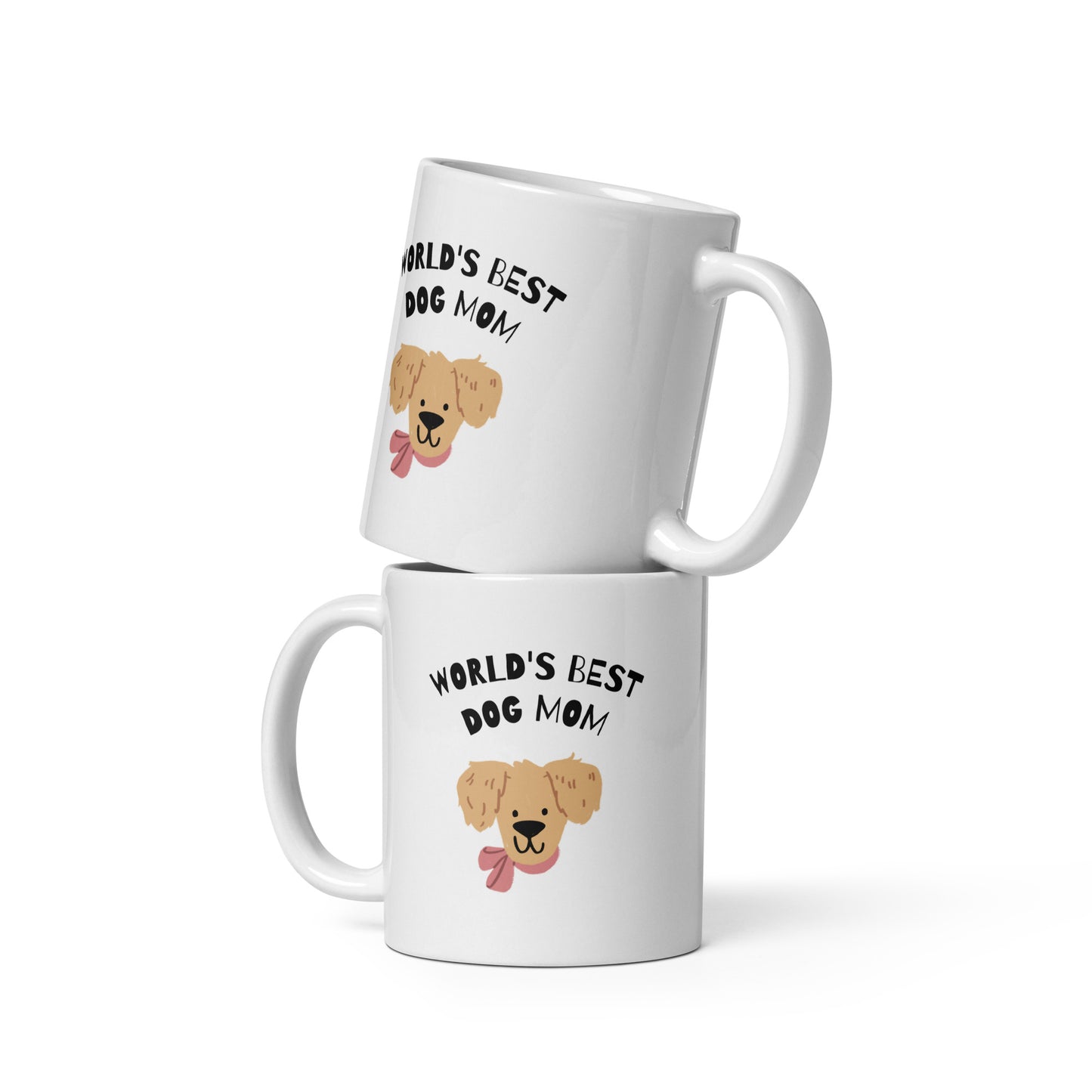 World's Best Dog Mom – Lustige Kaffeetasse für HundefreundeTasse